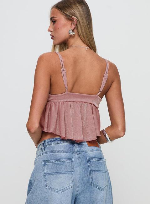 Corella Top Mauve Product Image