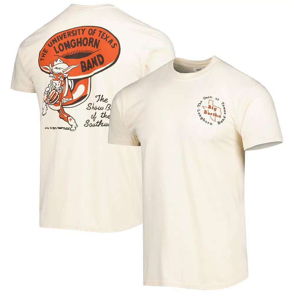 Men's Cream Texas Longhorns Hyperlocal T-Shirt, Size: 2XL, Beige Product Image