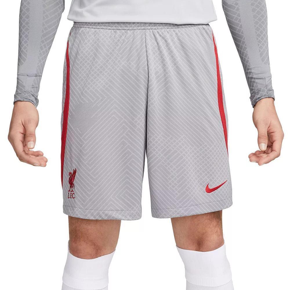 Mens Nike Gray Liverpool Strike Performance Shorts Product Image