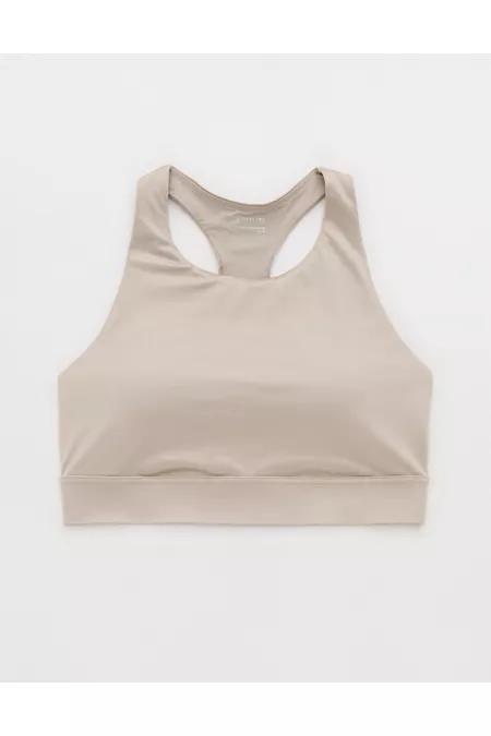 OFFLINE By Aerie Goals Gloss High Neck Sports Bra Women's Product Image