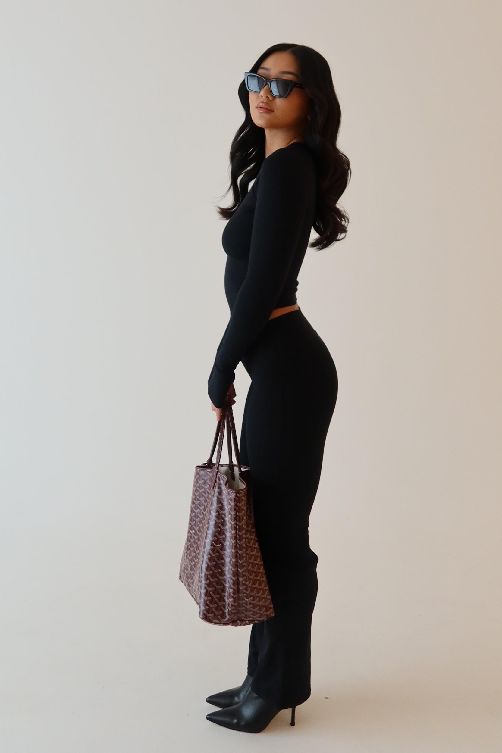 Sherrie Yoga Pants - Black Product Image