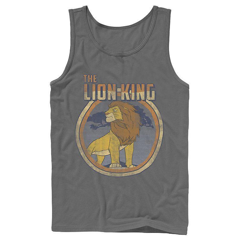 Disney's The Lion King Simba Men's Classic Tank Top, Size: XL, Grey Product Image