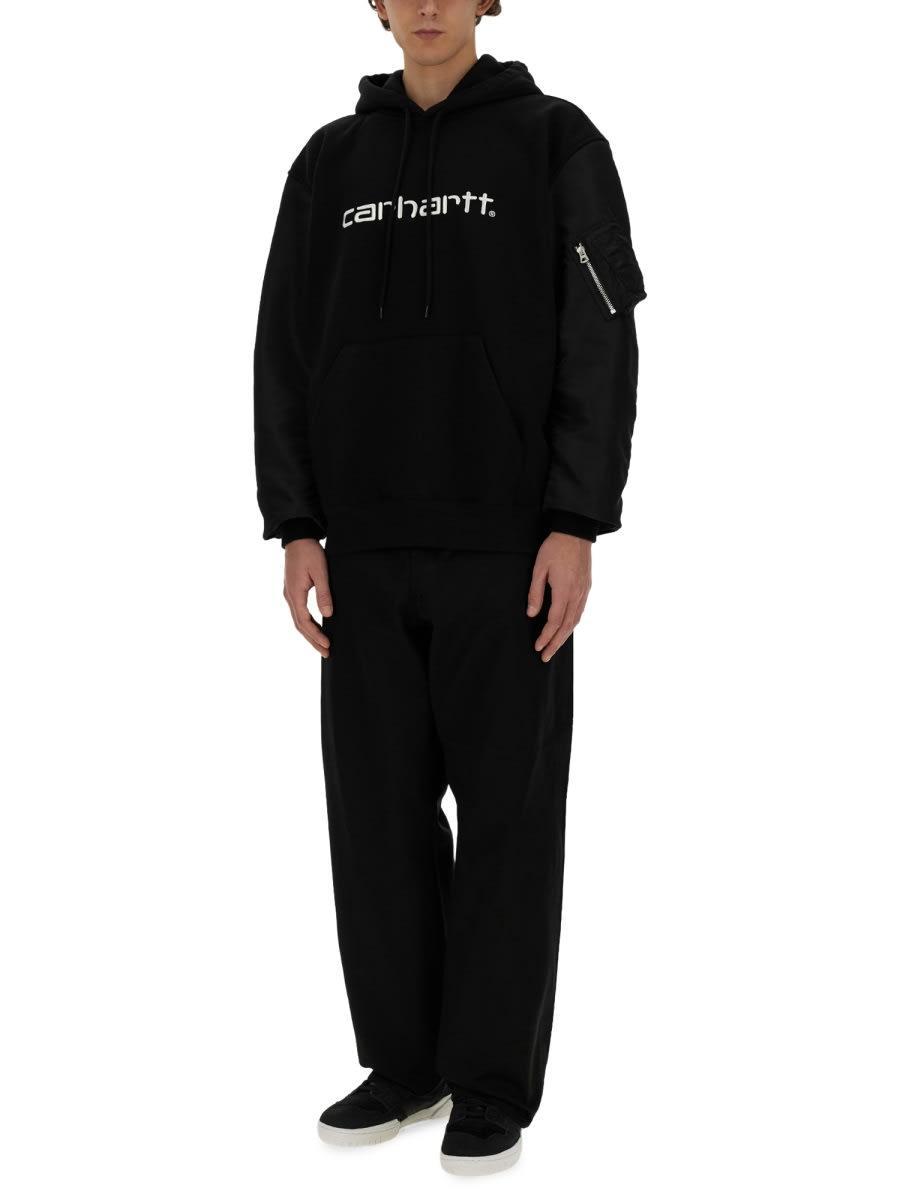 JUNYA WATANABE Man X Carhartt Sweatshirt In Black Product Image