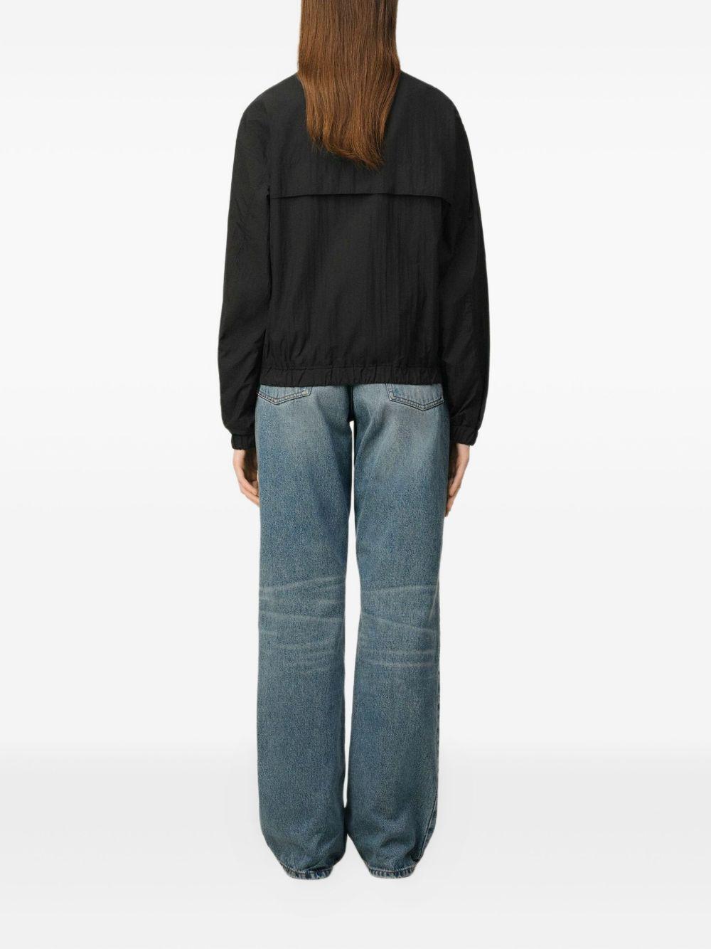logo-print zip-up windbreaker Product Image