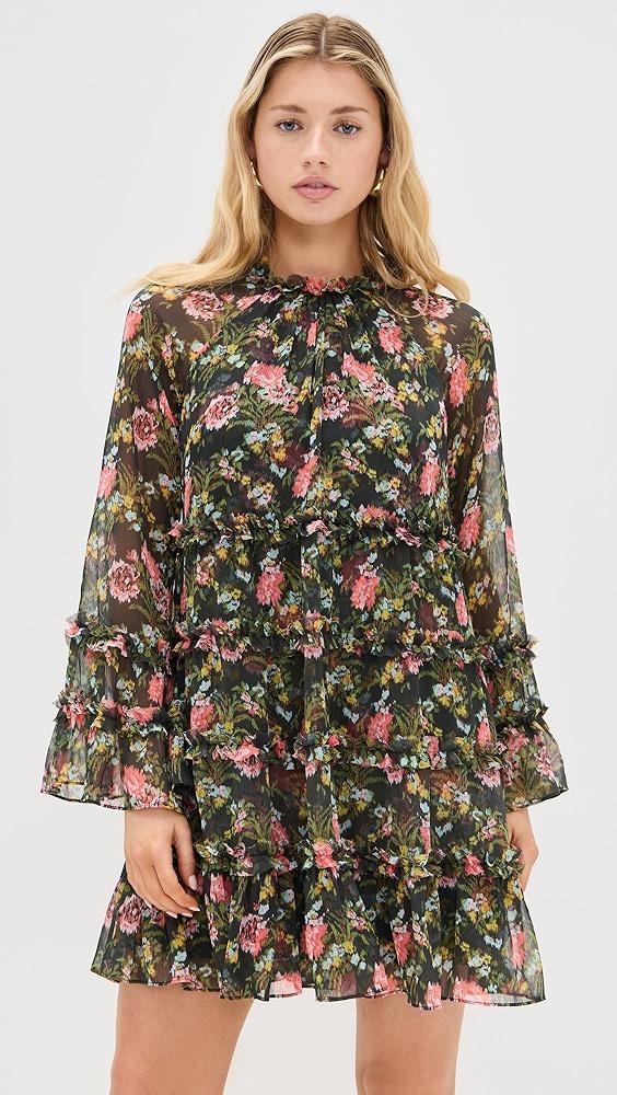 Cinq à Sept Impressionist Floral Sunniva Dress | Shopbop Product Image