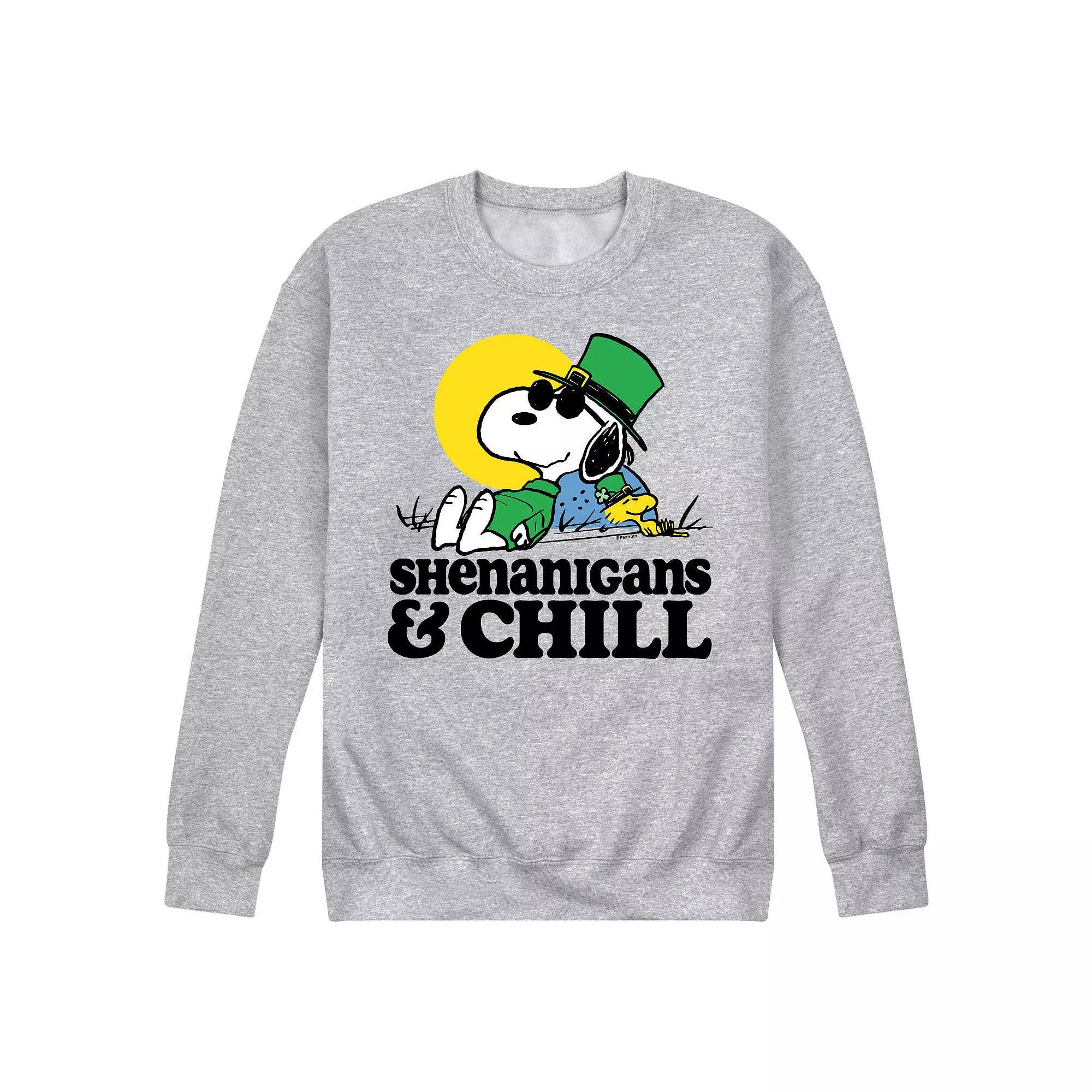 Mens Peanuts Shenanigans Chill Long Sleeve Product Image