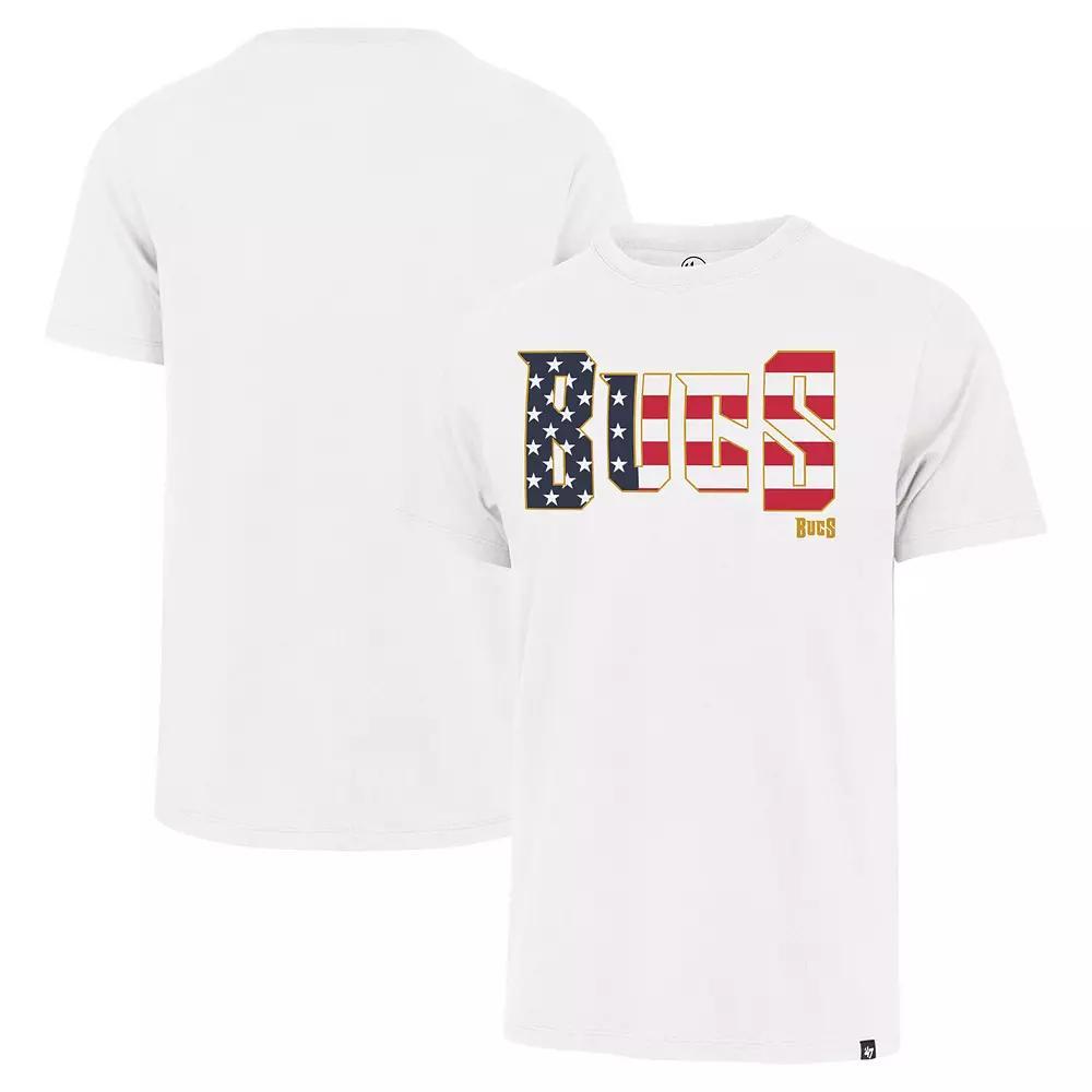 Men's '47 White Tampa Bay Buccaneers Flag Script Franklin T-Shirt, Size: 2XL Product Image