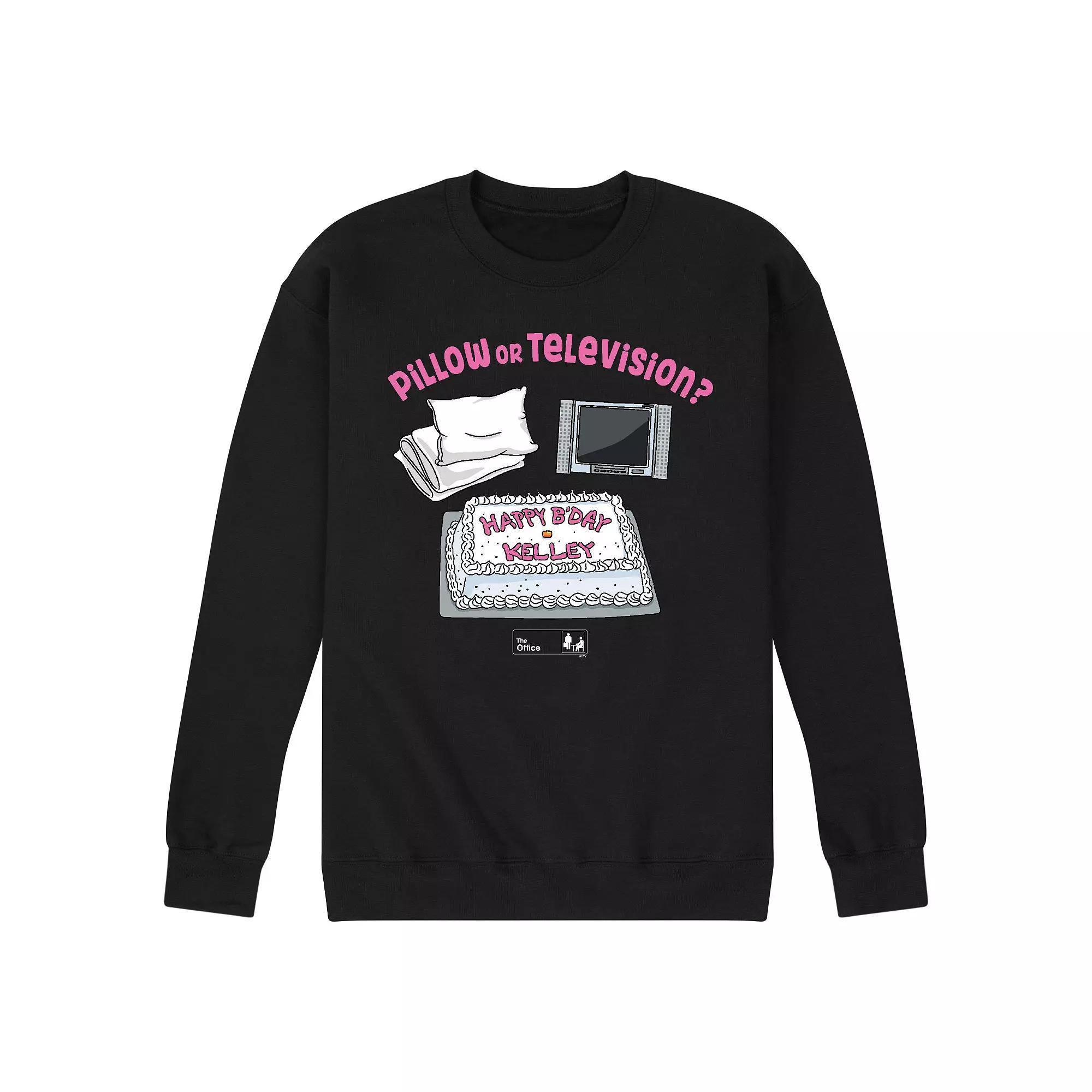 Mens The Office Pillow Or Television Sweatshirt Product Image