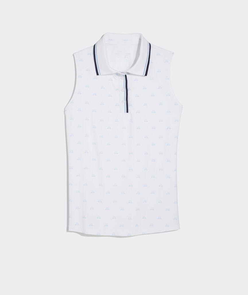 Sleeveless Performance Polo Product Image