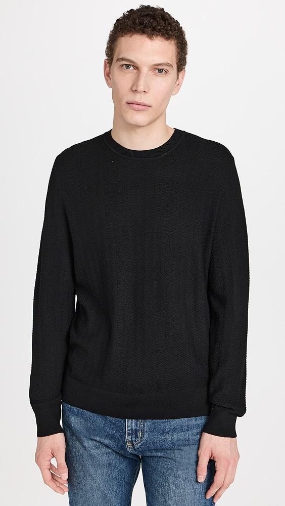 Theory Crew Neck Sweater in Merino Wool | Shopbop Product Image