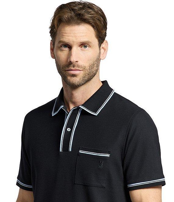 Psycho Bunny Bradford Pique Short Sleeve Polo Shirt Product Image