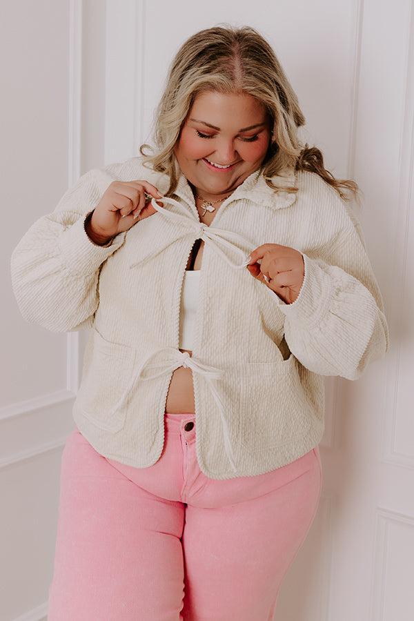 Countryside Cutie Corduroy Jacket Curves Product Image