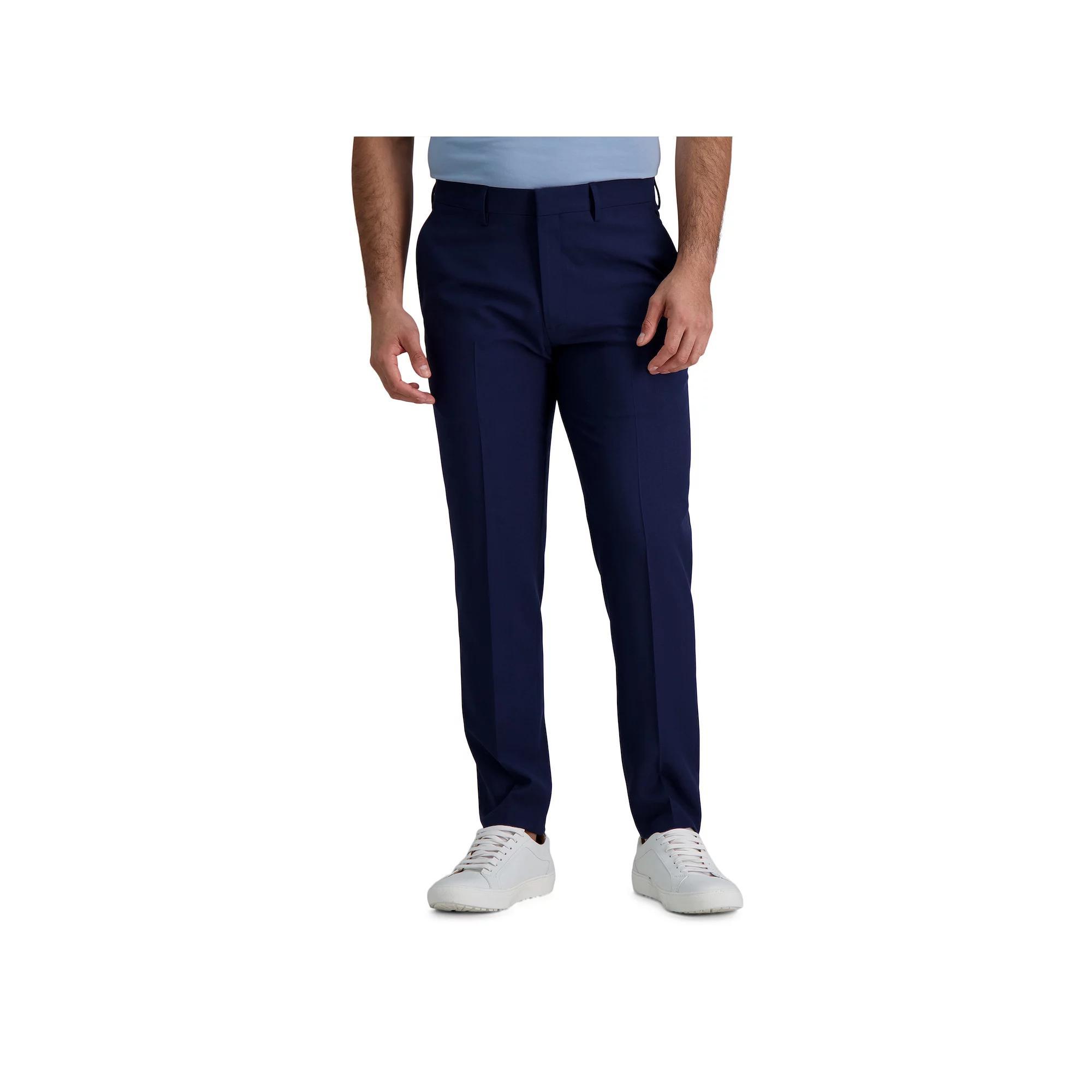 Mens Haggar Smart Wash Repreve Slim-Fit Suit Pants Black Product Image