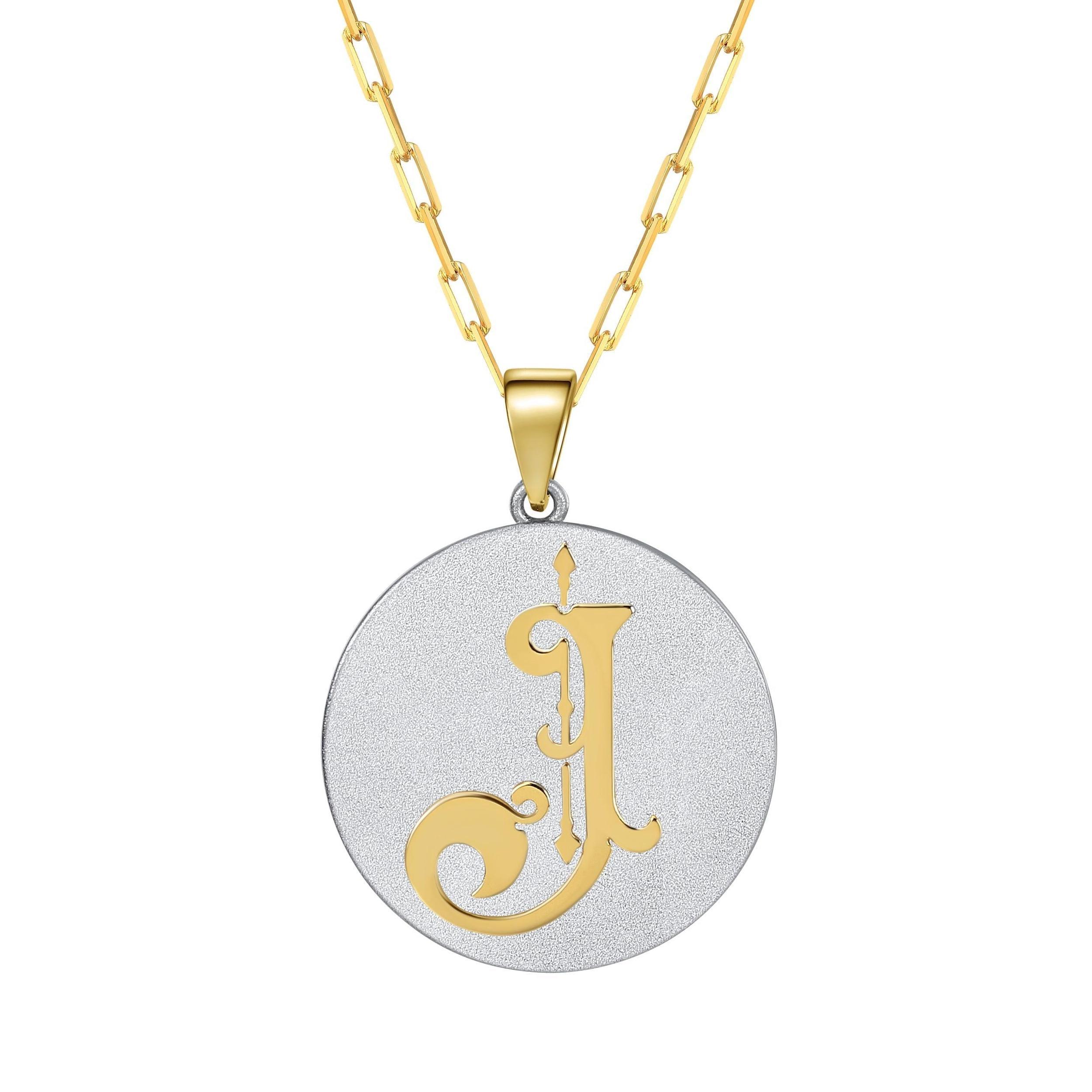 Saints & Saviors Fancy Initial K Pendant Necklace Product Image