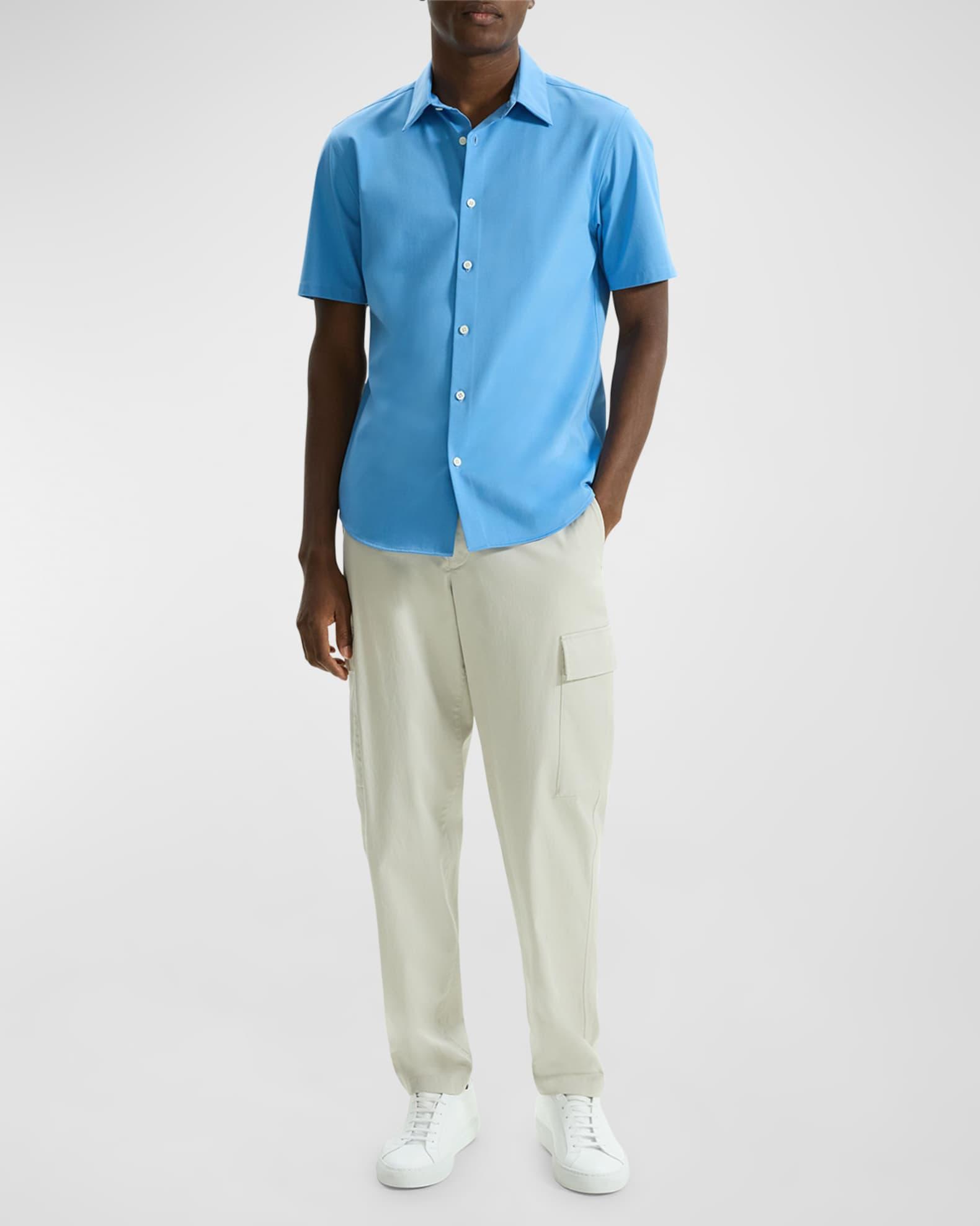 Men's Irving Short Sleeve Shirt in Structure Knit Product Image