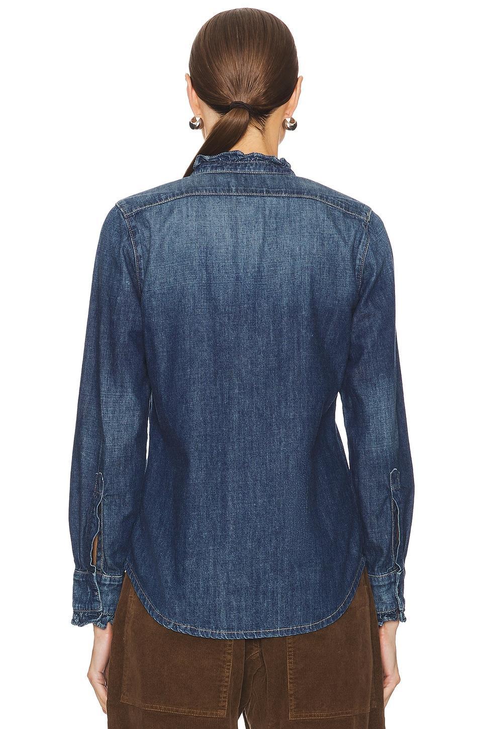 Lydia Denim Shirt NILI LOTAN Product Image