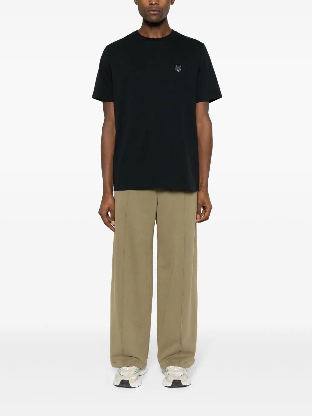 Fox-patch cotton T-shirt Product Image