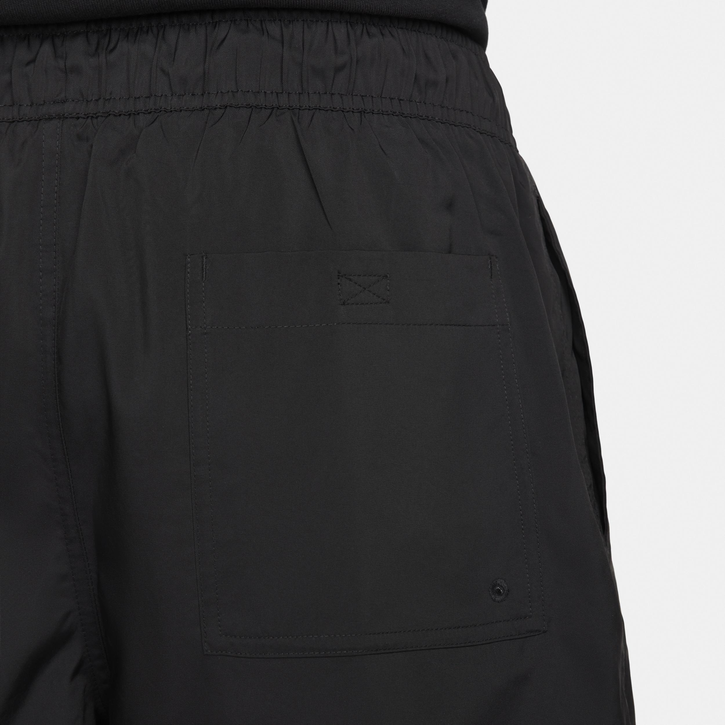 Big & Tall Nike Club Woven Flow Shorts, Men's, Size: Large Tall, Black Product Image