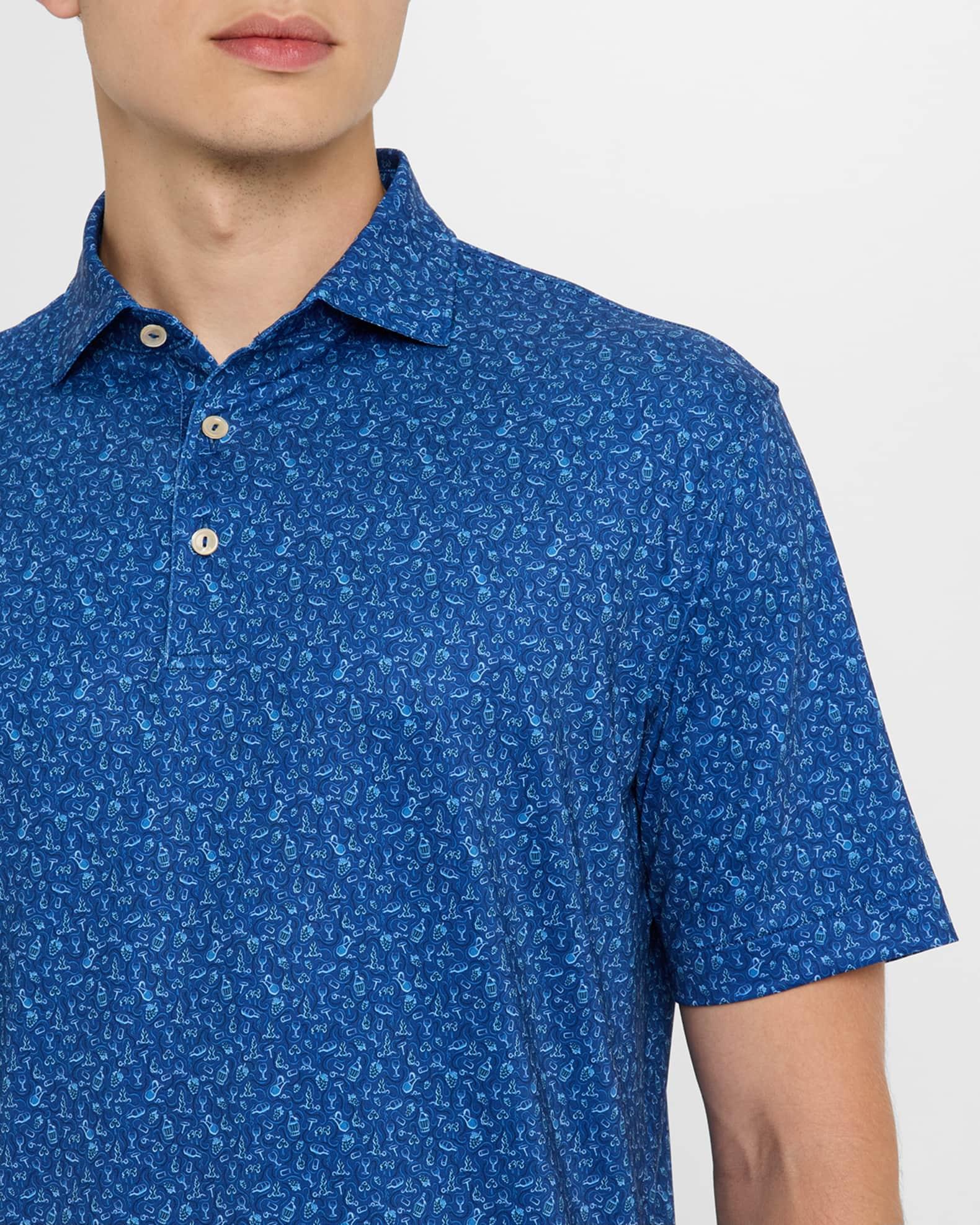 Men's Wine Country Performance Jersey Polo Shirt Product Image
