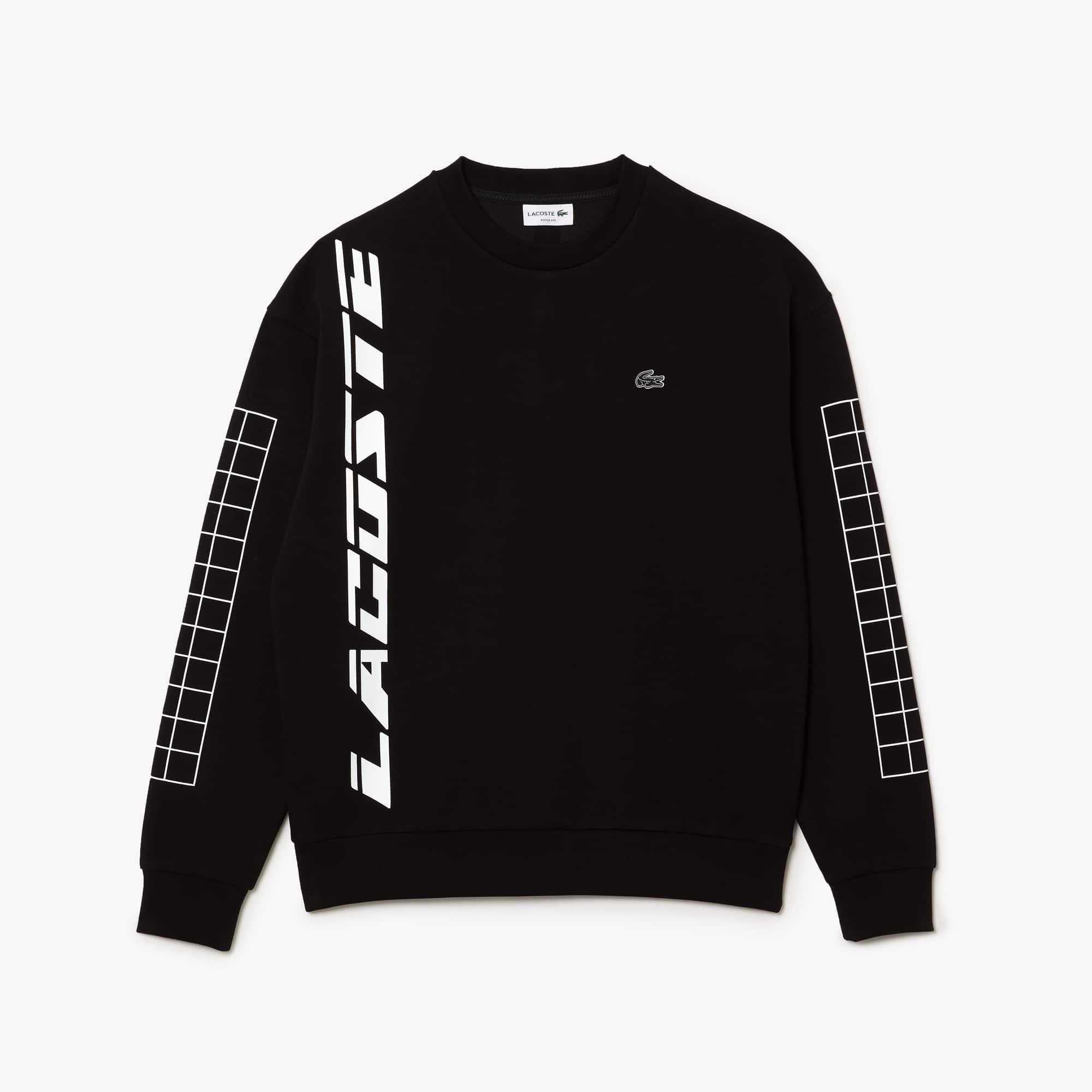 Men's Loose Fit Piqué Sweatshirt Product Image