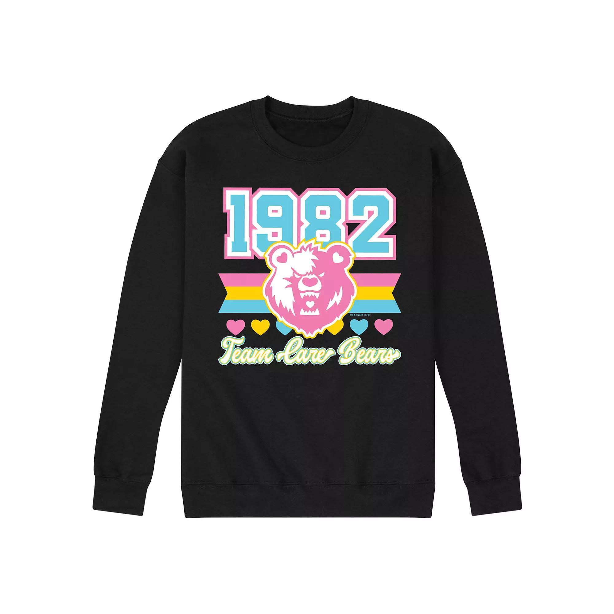 Mens Care Bears 1982 Team Care Bears Fleece Sweatshirt Product Image