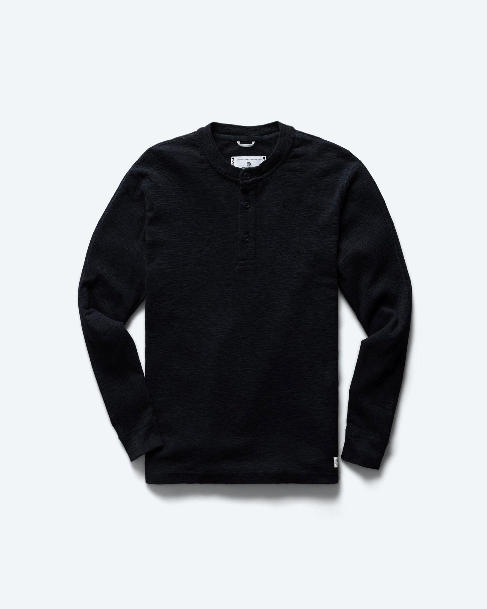 1X1 Slub Slim Henley Male Product Image