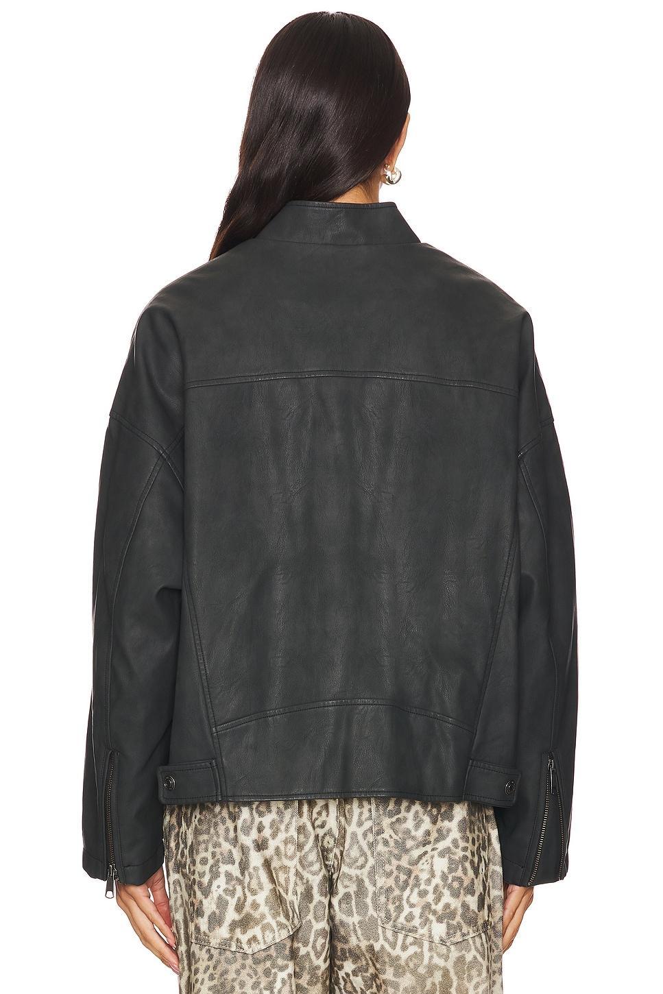 x We The Free Vinny Faux Leather Bomber Free People Product Image