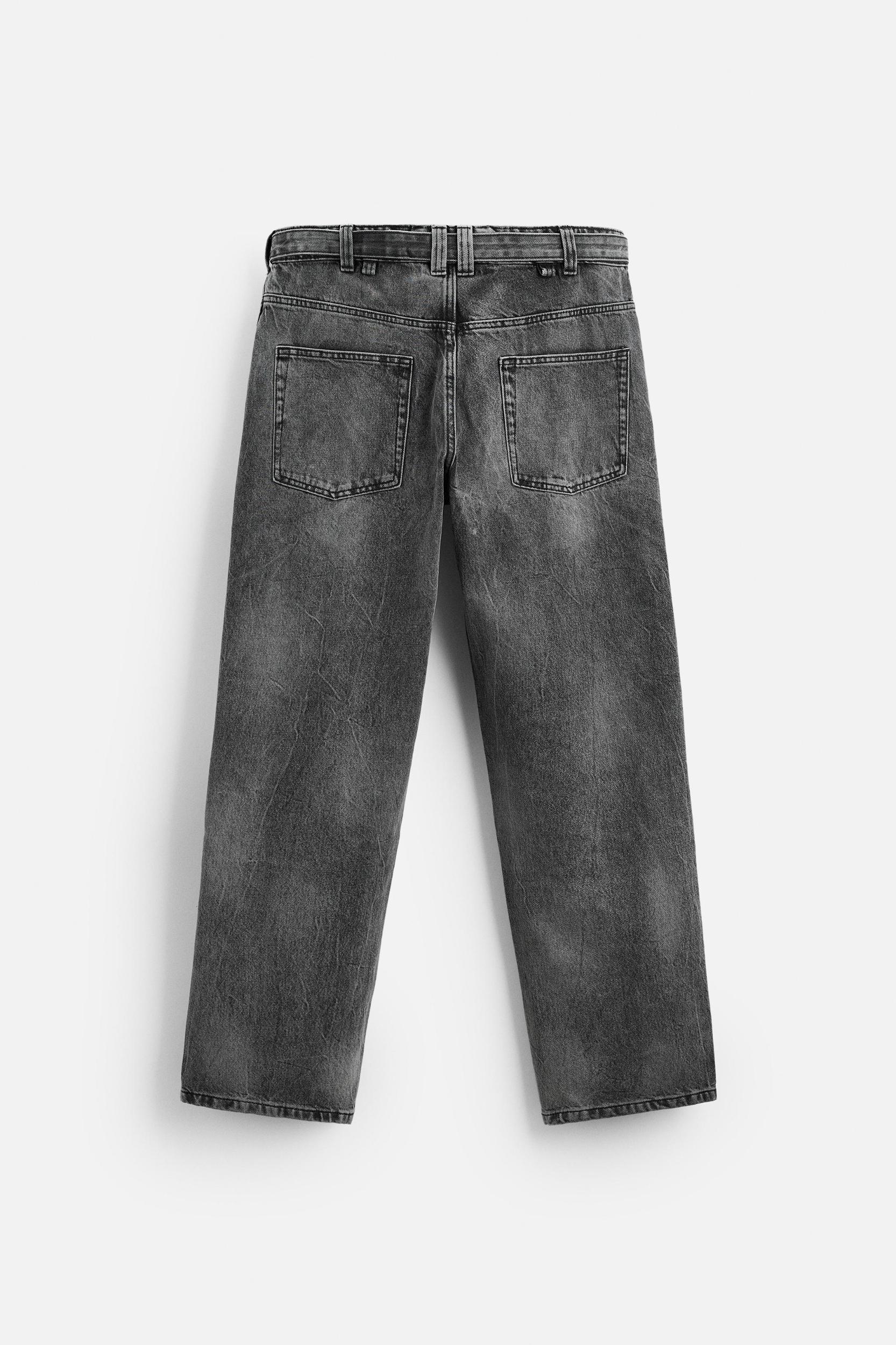 BELTED RELAXED FIT JEANS Product Image