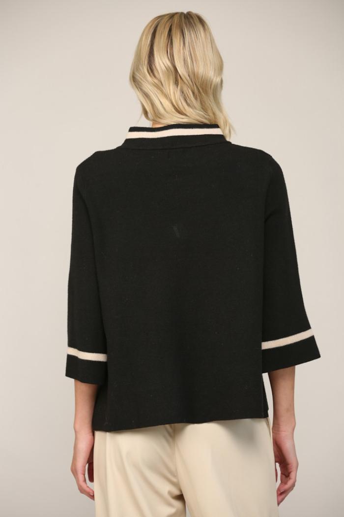 Lurex Mock Neck Product Image
