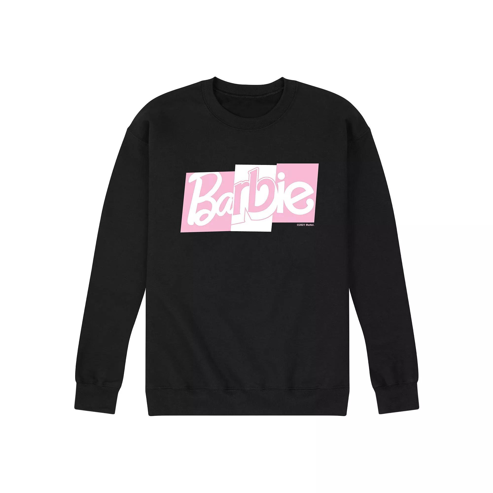 Mens Barbie Logo Fleece Sweatshirt Product Image