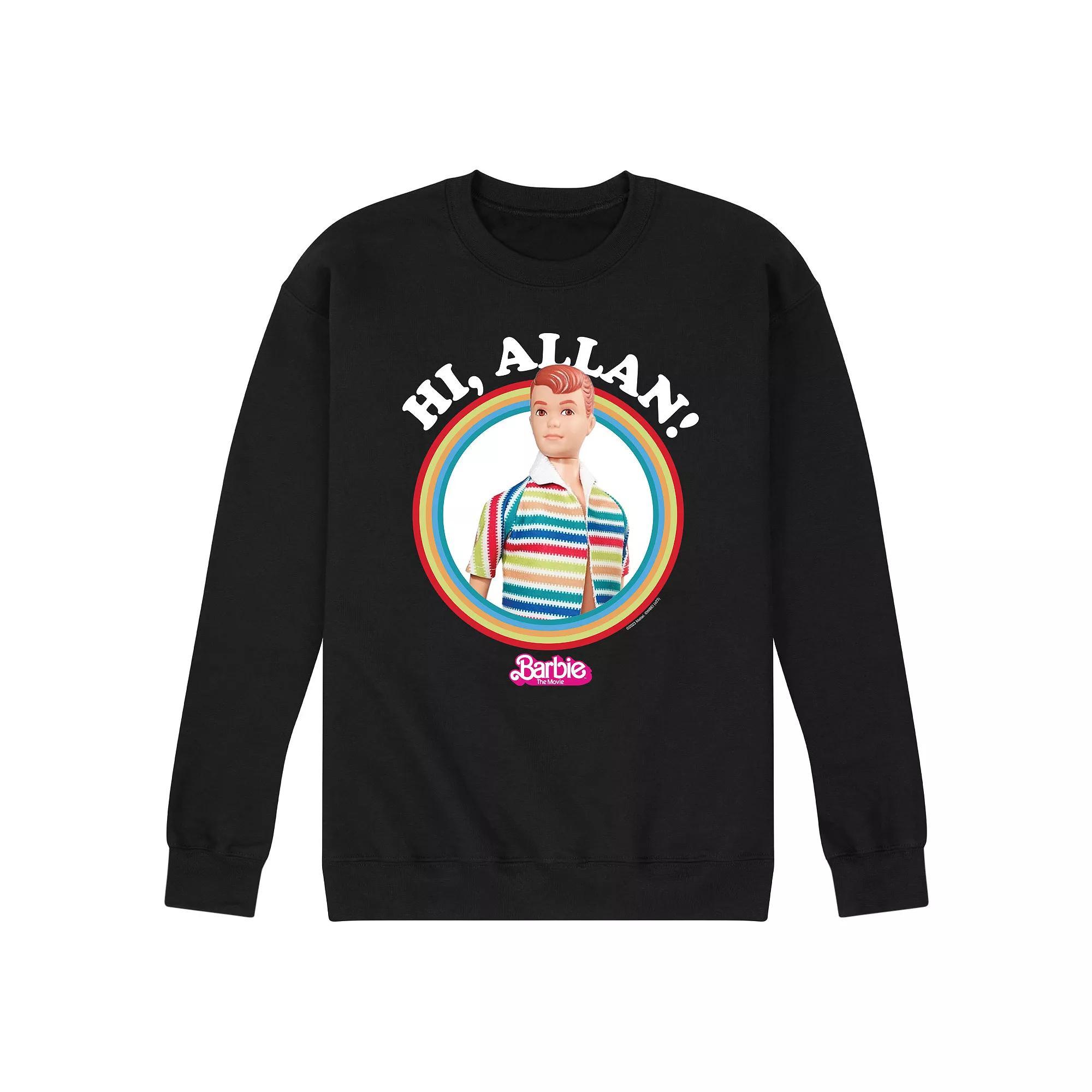 Mens Barbie Theatrical Hi Allan Fleece Sweatshirt Product Image