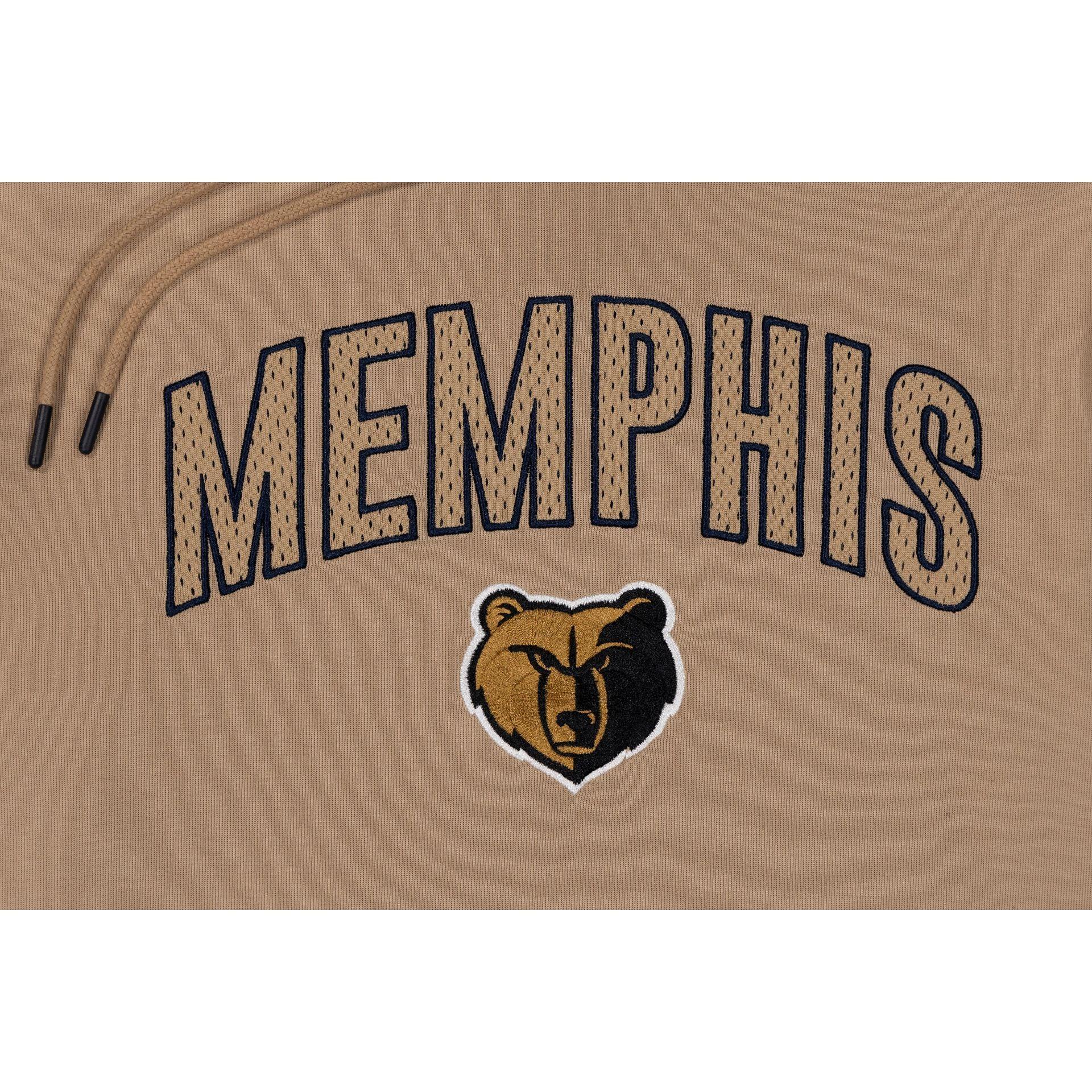Memphis Grizzlies 2023 City Edition Tan Hoodie Male Product Image