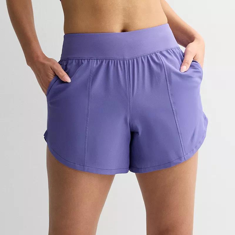 Women's Tek Gear® Multi-Purpose Shorts, Size: XL, Purple Macaroon Product Image