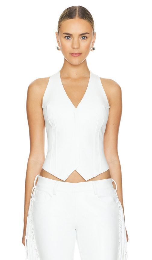 Simple Vest Norma Kamali Product Image