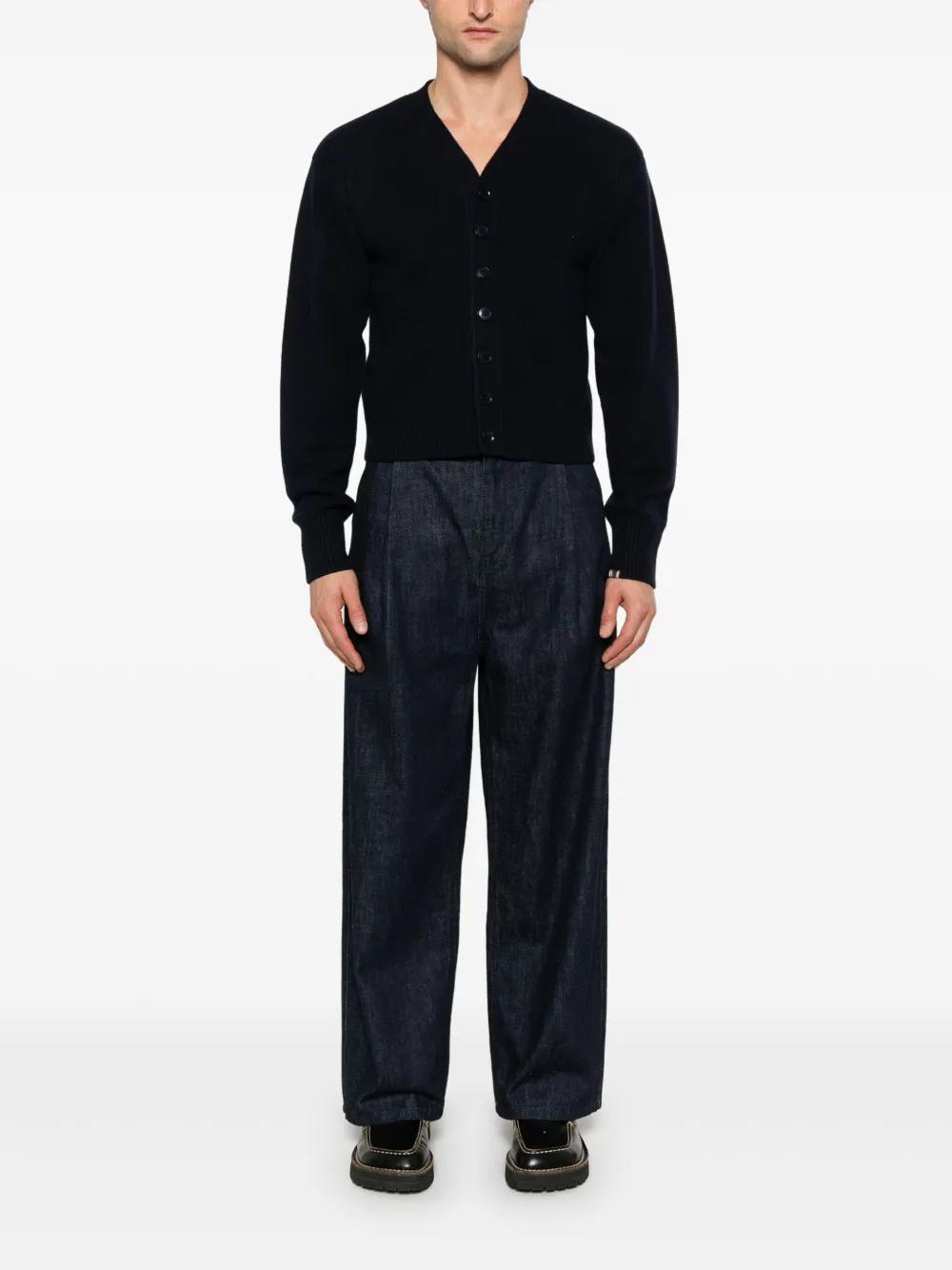 EXTREME CASHMERE Clover Cardigan In Blue Product Image