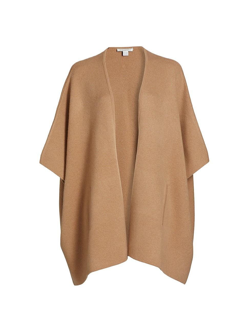 Cashmere Double Knit Cape Product Image