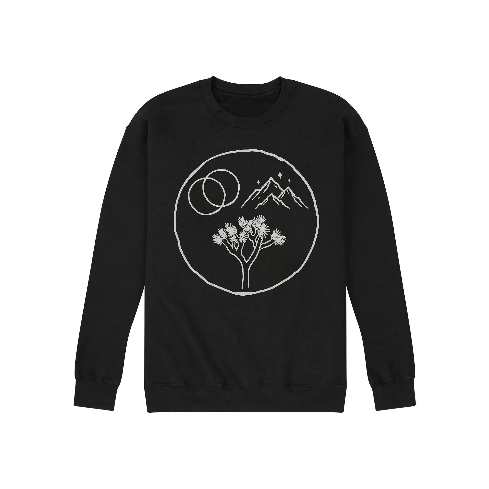 Men's Yellowstone Sweatshirt, Size: XXL, Black Product Image
