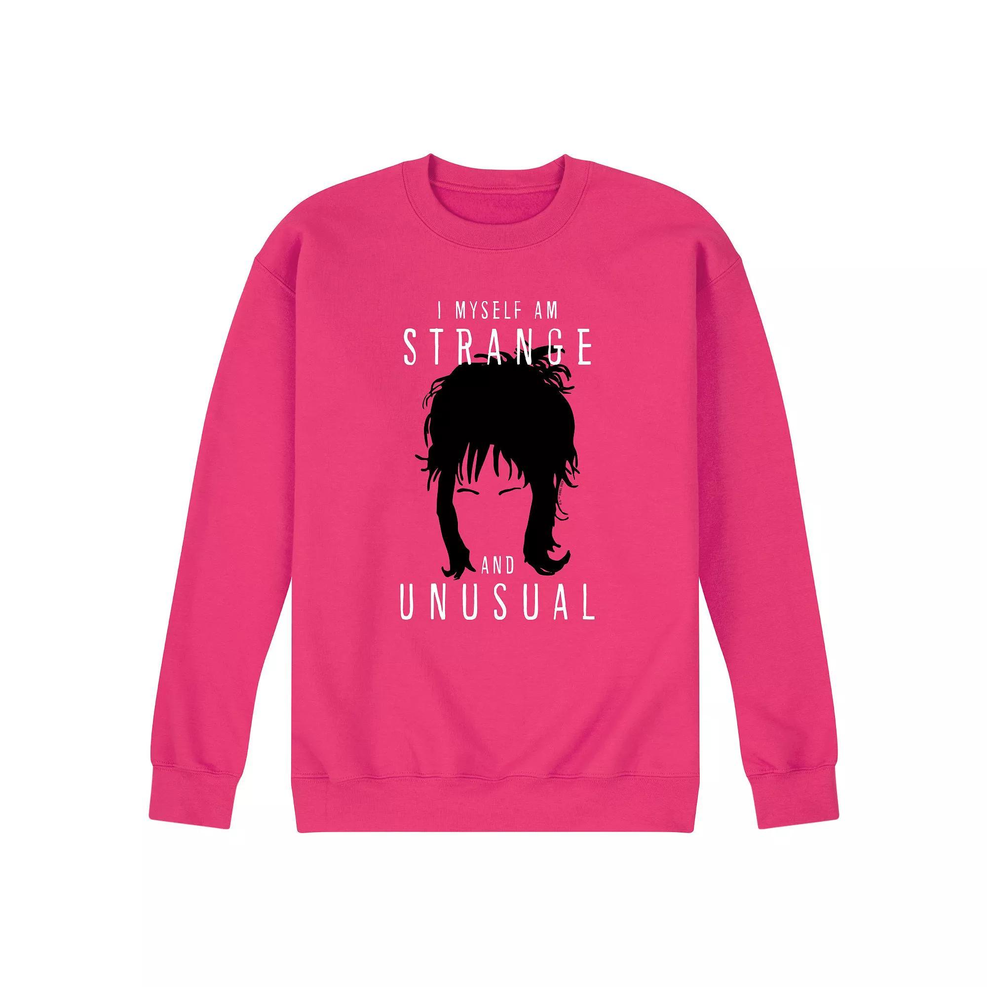 Mens Beetlejuice Lydia Strange Unusual Sweatshirt Product Image