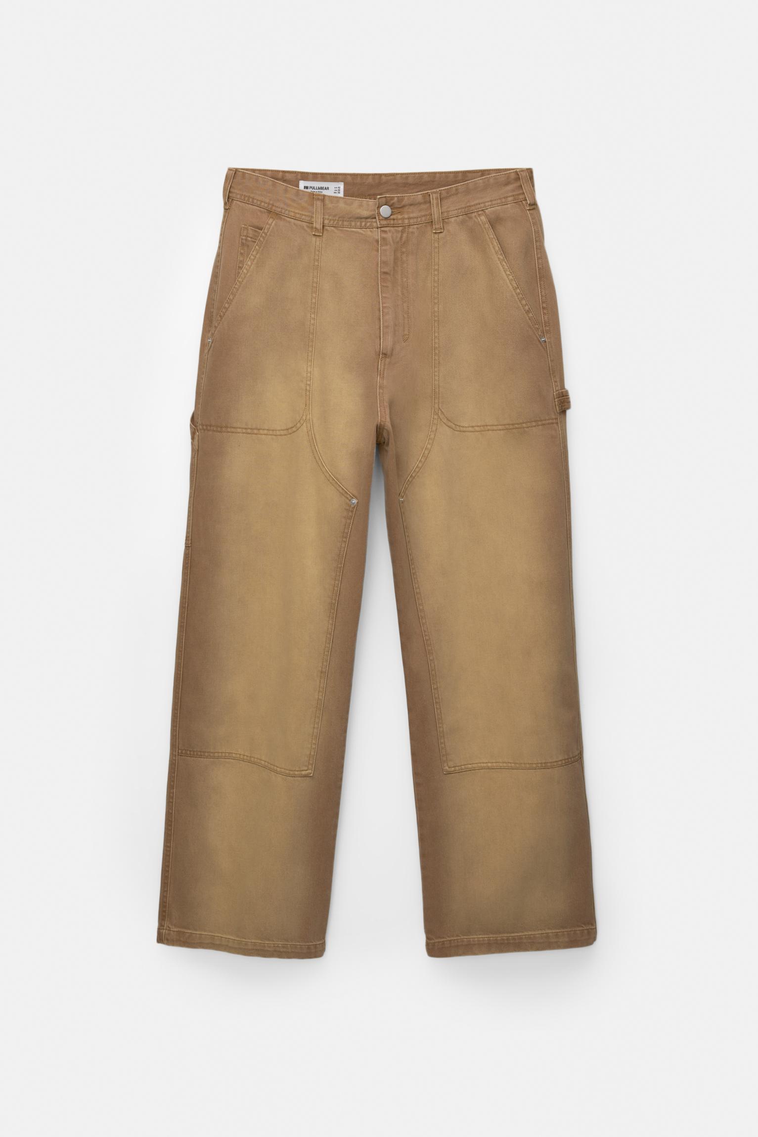 Brown carpenter pants Product Image