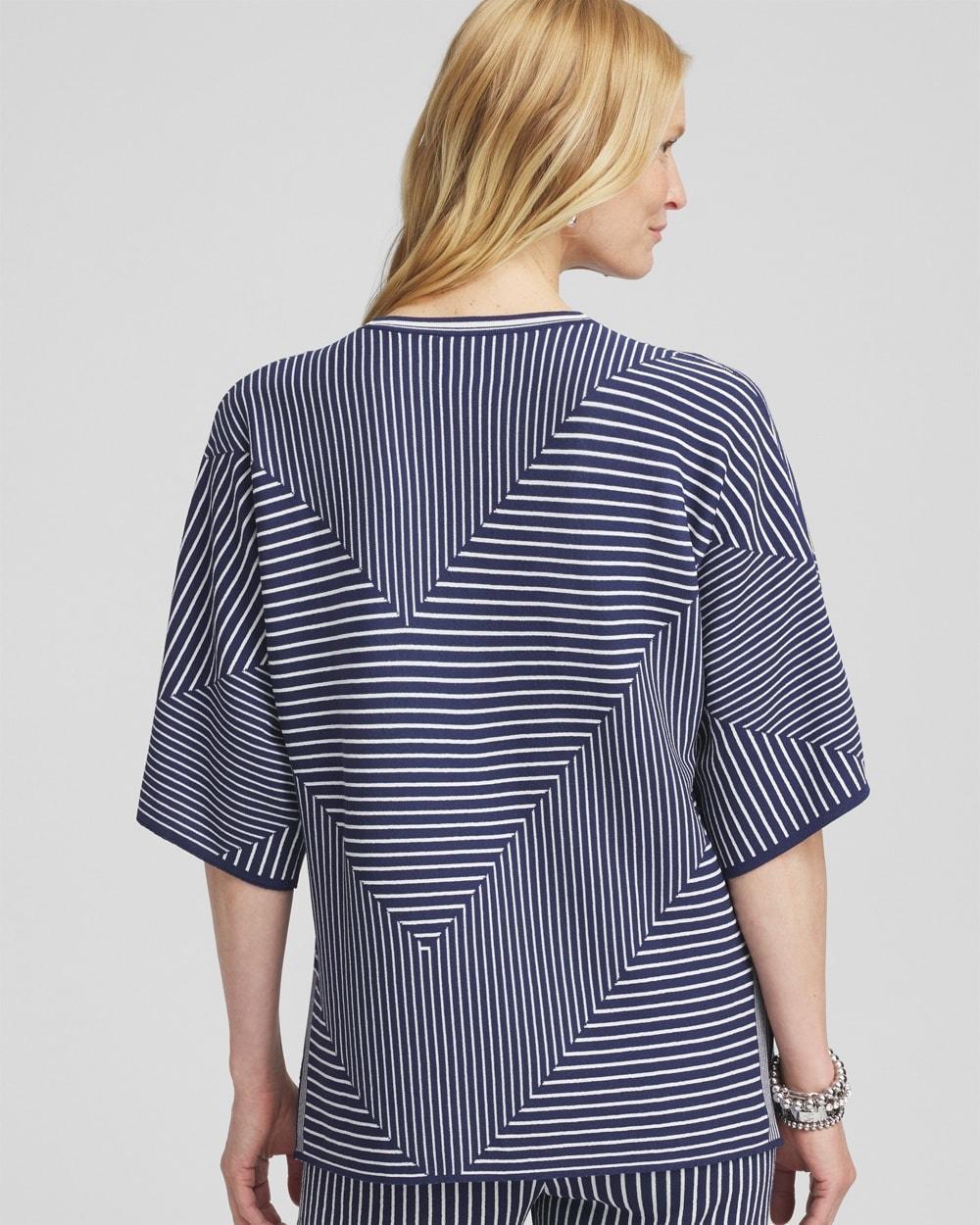 Stripe Pullover Sweater Product Image