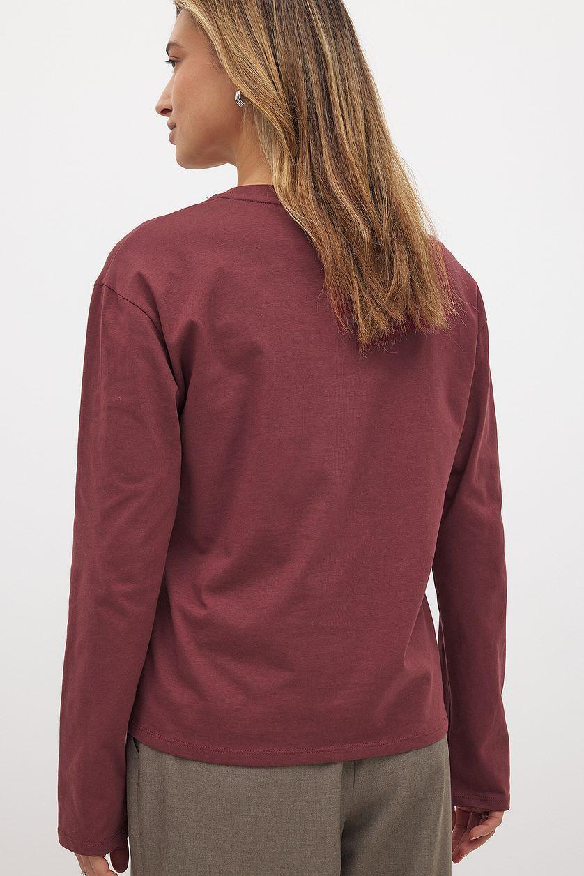 Oversized Long Sleeved Top Product Image