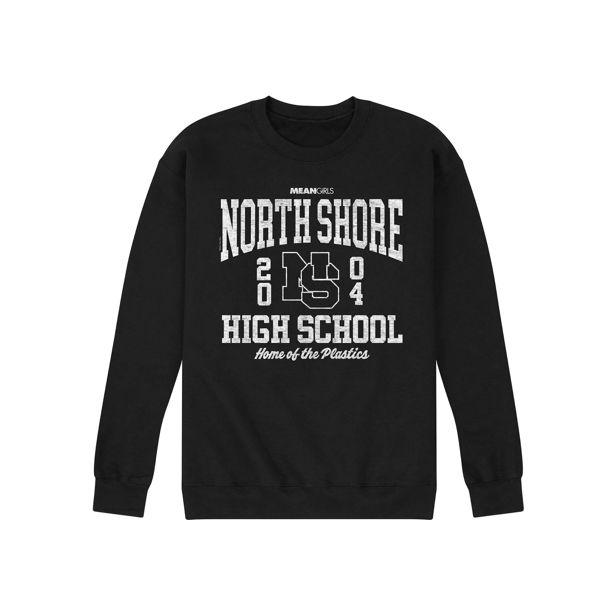 Mens Mean Girls North Shore HS Fleece Sweatshirt Product Image