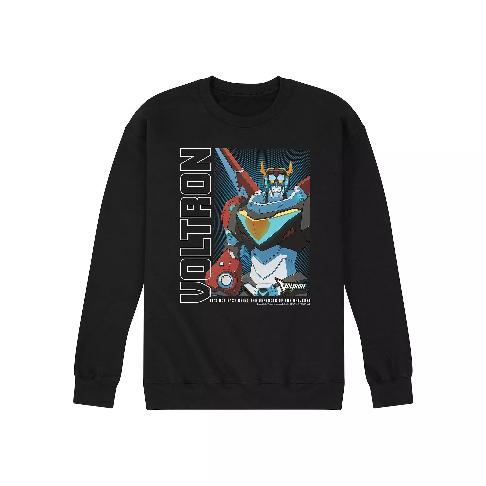 Mens Not Easy Being Defender Of The Universe Fleece Sweatshirt Product Image