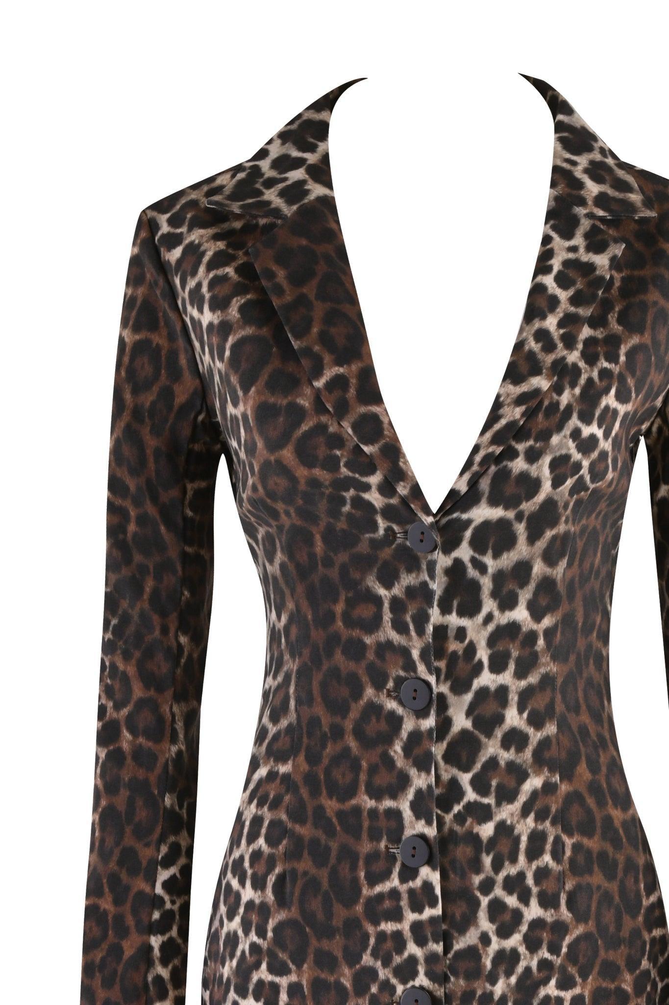 UMA COAT - NEUTRAL : LEOPARD Product Image