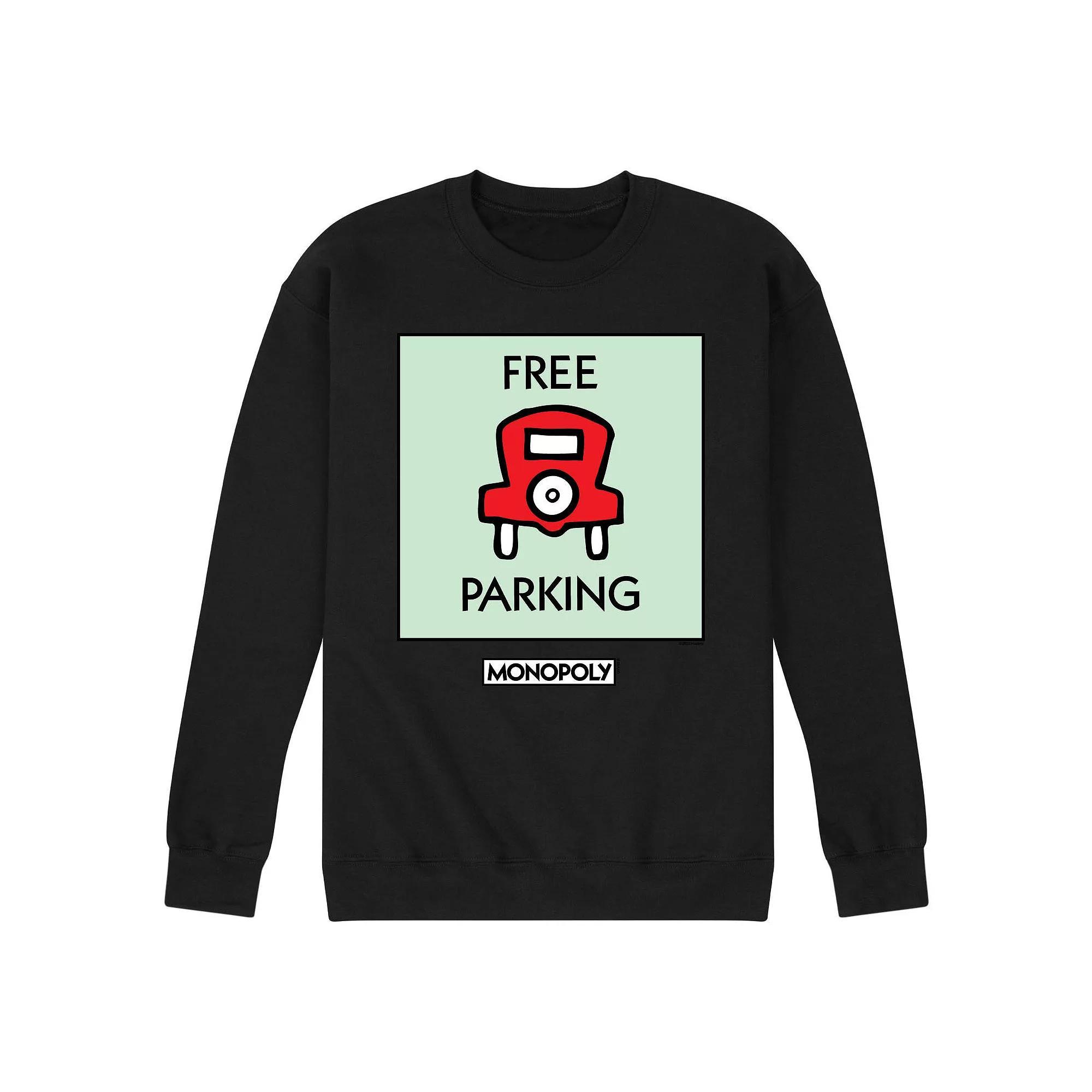 Mens Monopoly Free Parking Fleece Sweatshirt Product Image