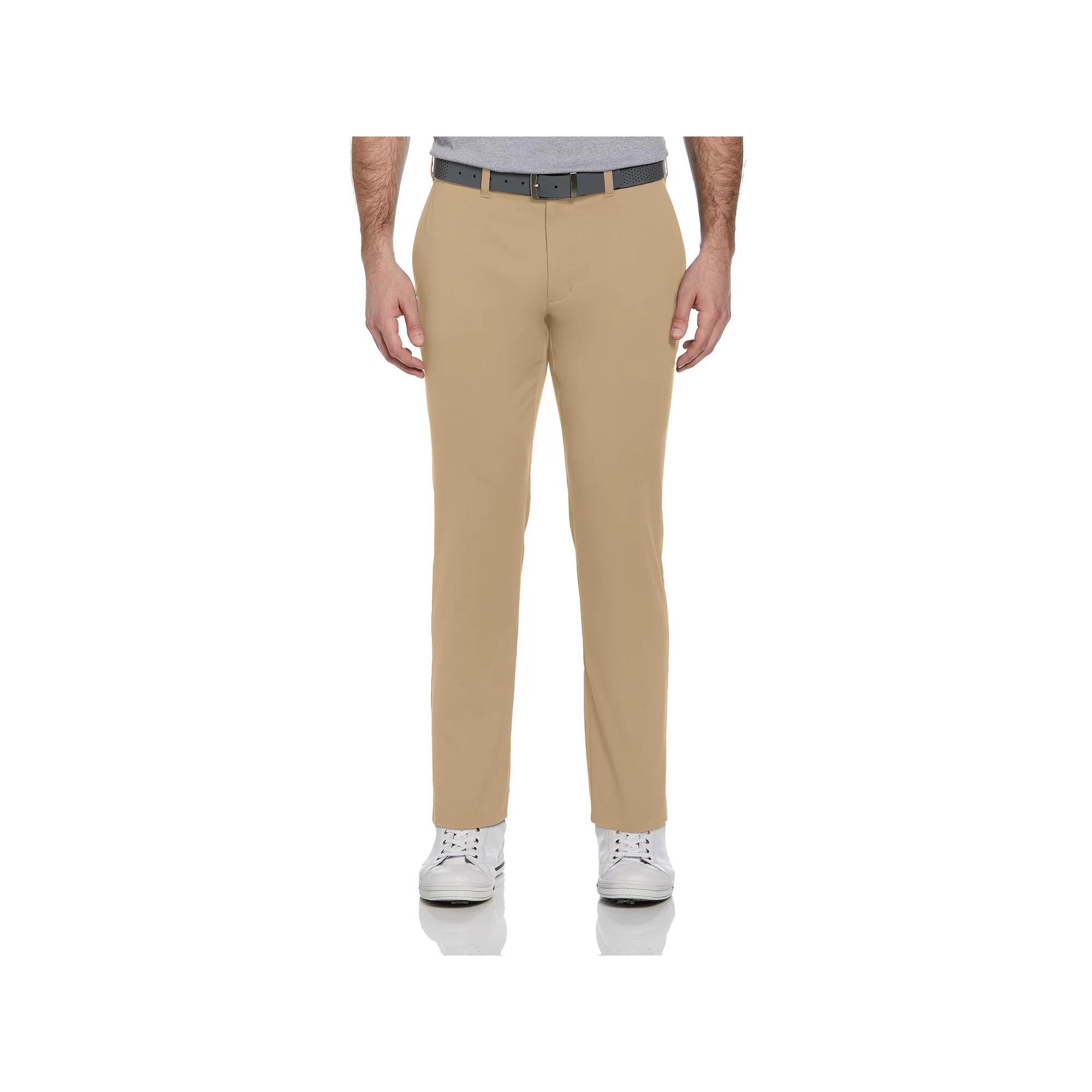Men's Grand Slam Performance Stretch Flat Front Golf Pants, Size: 32 X 32, Chinchilla Product Image