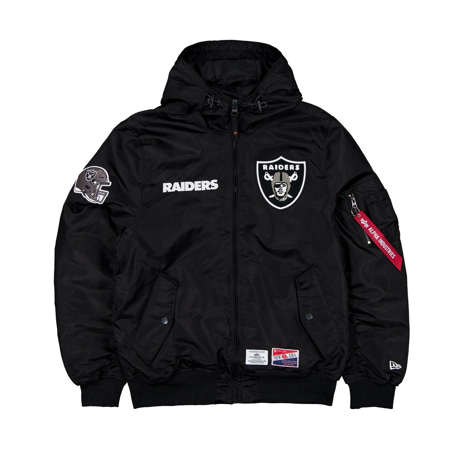 Alpha Industries x New York Jets L-2B Hooded Bomber Jacket Male Product Image