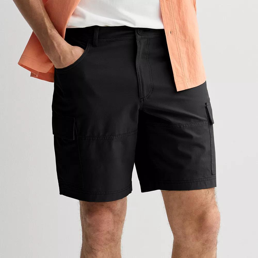 Men's Sonoma Goods For Life® 9-in. The Performance Cargo Shorts, Boy's, Size: 33 9 IN, Iron Ore Product Image