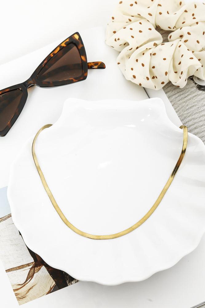 Delicate Being Necklace Gold Product Image