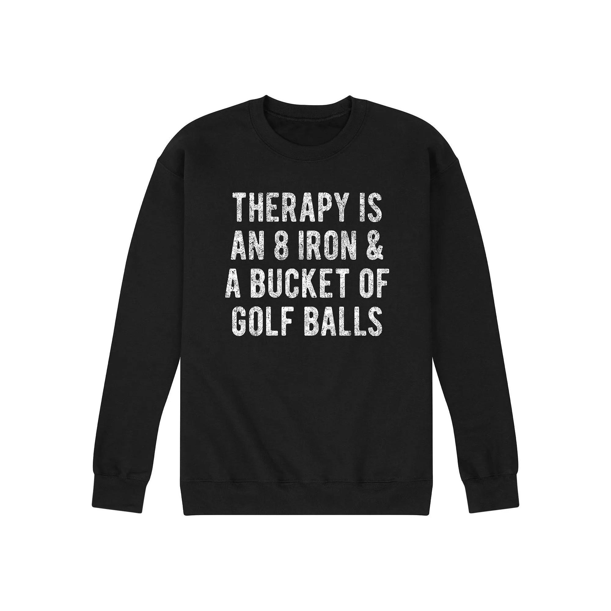 Mens Therapy 8 Iron Golf Sweatshirt Product Image